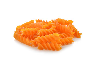 Pasta isolated on white background