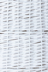 Background of white interwoven rods