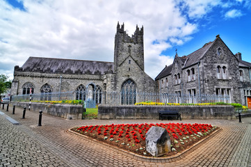 St Canice's Cathedral, also known as Kilkenny Cathedral,  in Kilkenny city