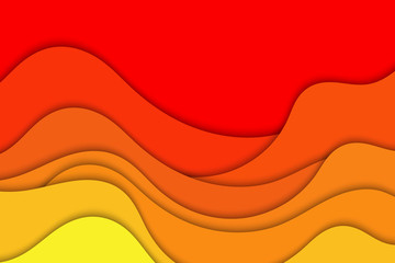 Abstract modern graphic background. Dynamical colored waves. Flowing liquid shapes. Background with color waves. Abstract wavy color paper background.