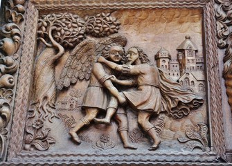 Jakobs Ringen mit Gott, Prunkerker, St. Gallen, Schweiz