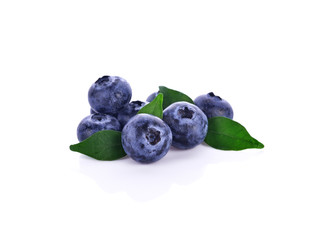 blueberries isolated