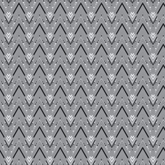 modern silver grey decorated geometric seamless pattern tile for creative surface designs, textile, fabric, backgrounds, wallpapers, posters and print. the tile is seamless