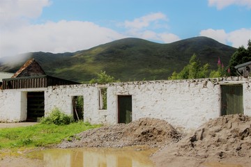 In the Creag Meagaidh National Nature Reserve, between Newtonmore and Spean Bridge. Central Highlands of Scotland, UK, Europe.