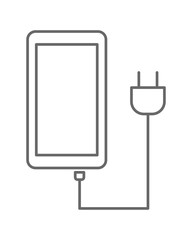 smartphone charging icon
