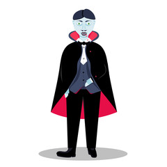 Halloween vampire Dracula 