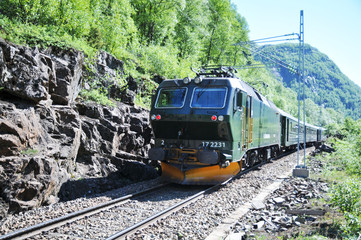 Flambahn in Norwegen