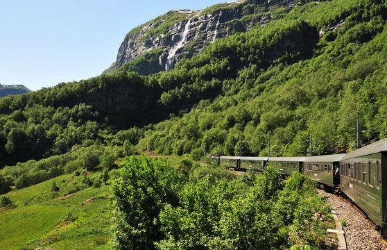Flambahn in Norwegen 
