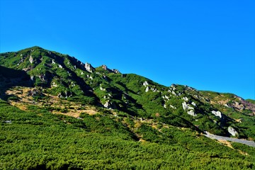 landscape in Fagaras mountains