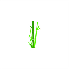 bamboo tree logo design image