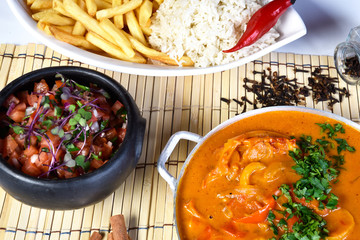 Brazilian Seafood Stew - Moqueca background