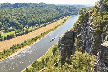 Als Sächsische Schweiz wird der deutsche Teil des Elbsandsteingebirges in Sachsen bezeichnet.