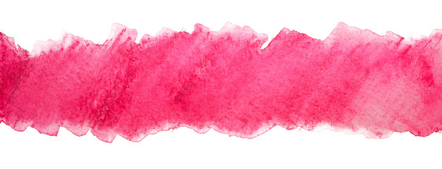 red watercolor texture, watercolor pencils blurred by water stripe line for design