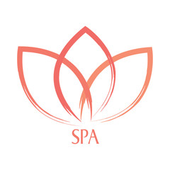 abstract spa label