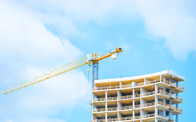 EU Development of modern building and lifting crane