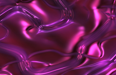 metal foil satin decor