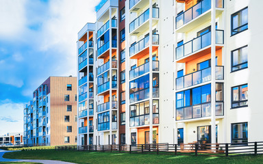 EU Apartment home house residential building outdoor concept
