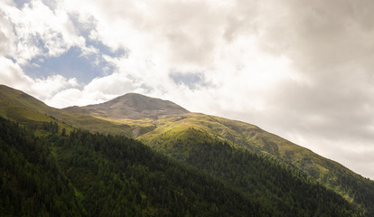 beautiful view of Livigno, Sondrio, Italy
