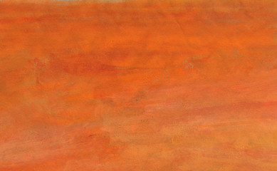 Orange abstract ink grunge textured rough oil background