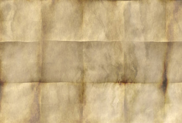 old parchment map paper