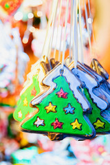 Gingerbread cookies of Christmas market on Alexanderplatz