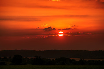 Abendstimmung in Baden-Württemberg