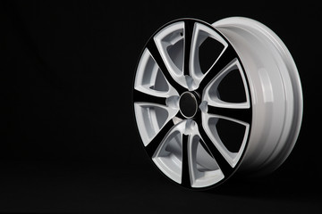 Fototapeta premium Wheels and tires. Car wheels for the car. Shop tires and wheels.