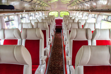 Salon in a unique Soviet bus of the 50s