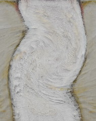 Old Paper texture. laminated paper on canvas. oil paint.