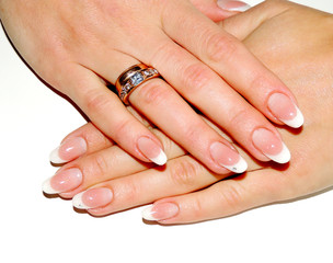 manicure and gel polish