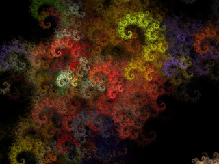 Imaginatory fractal Texture Image