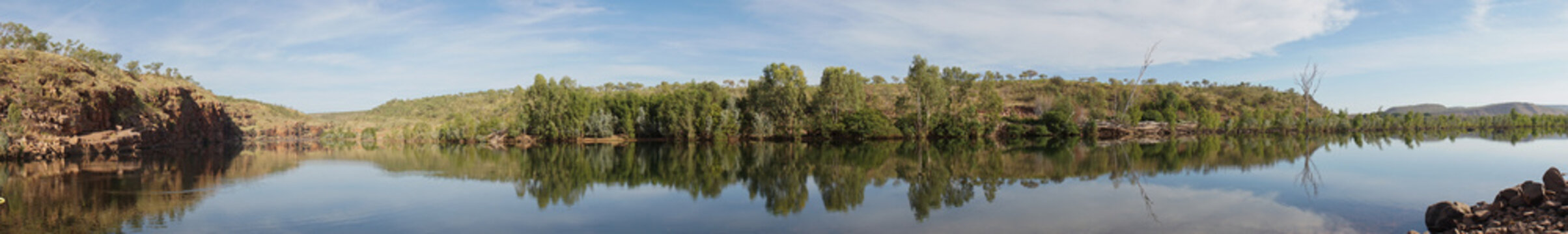 El Questro Gorge Trail In El Questro Wilderness Park, Kimberly, Western Australia.