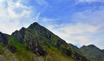 landscape in Fagaras mountains