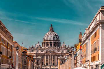 Fototapeta na wymiar St. Peter's Square, Vatican