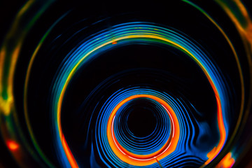 Sound waves in the dark in full color