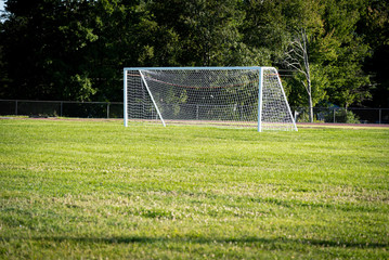 Soccer Net Up Close Goal 
