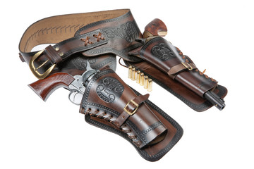 Cowboy Holster And Revolver