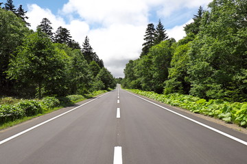 直線道路