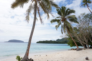 Champagne Beach in Vanuatu,Espiritu Santo Island