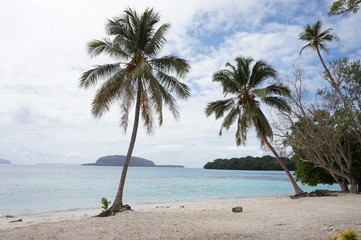 Champagne Beach in Vanuatu,Espiritu Santo Island