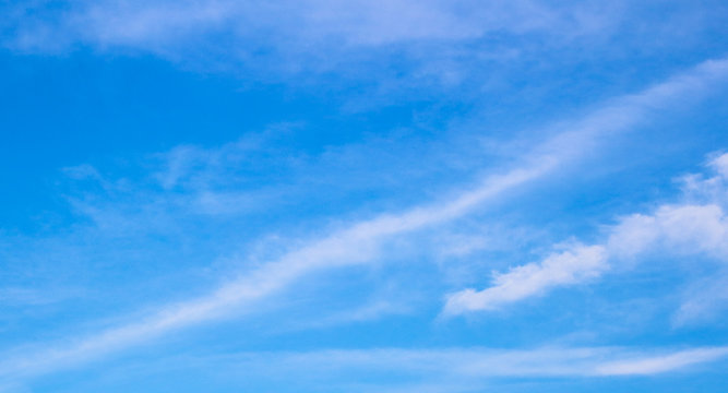 Blue sky with cloud background