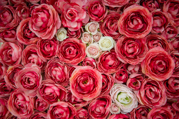 bouquet of red roses
