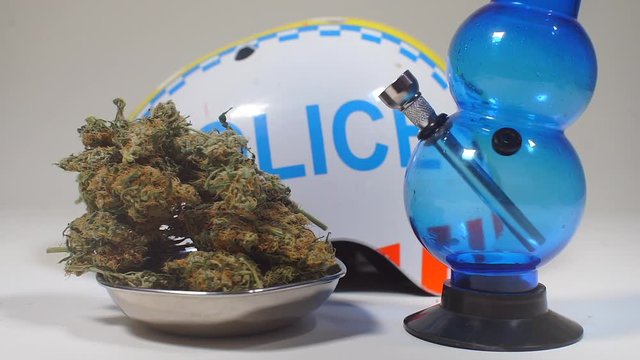 bong, cannabis, the inscription police, acab