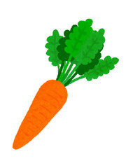 かわいいにんじん　Illustration of cute carrot　