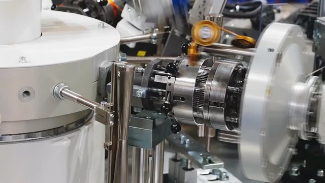 automatic production of the electric motor