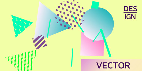 Geometric abstract background.