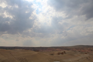 desert and sky