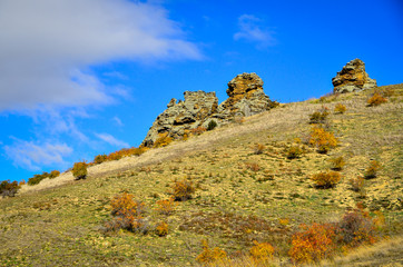 landscape in the mountains