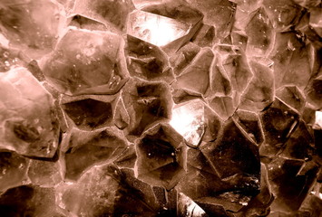 brown diamonds on abstract background