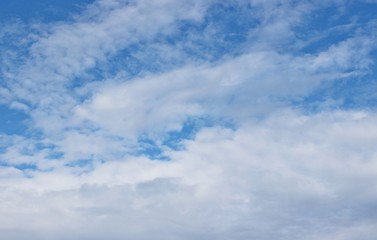Fototapeta premium bottomless blue sky beautiful cloud background